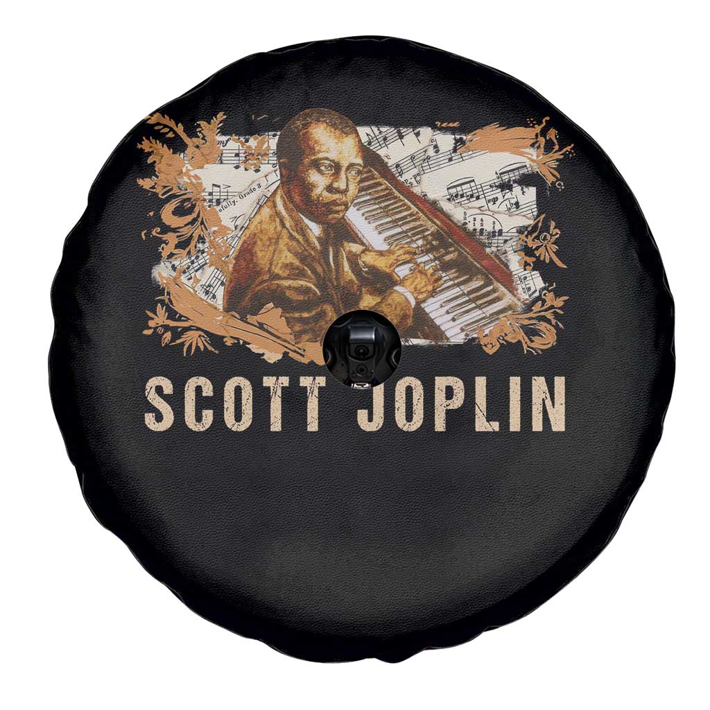 Scott Joplin Spare Tire Cover Afro Classical Music Composer Black History TS09 Print Your Wear