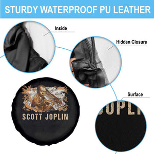 Scott Joplin Spare Tire Cover Afro Classical Music Composer Black History TS09 Print Your Wear