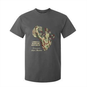Nelson Mandela T Shirt For Kid A Winner Is A Dreamer Who Never Gives Up TS09 Dark Heather Print Your Wear
