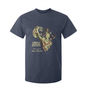 Nelson Mandela T Shirt For Kid A Winner Is A Dreamer Who Never Gives Up TS09 Navy Print Your Wear