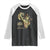 Nelson Mandela Raglan Shirt A Winner Is A Dreamer Who Never Gives Up TS09 Black White Print Your Wear