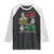 James Baldwin Raglan Shirt Famous Quotes Nothing Can Be Changed Until It Is Faced TS09 Black White Print Your Wear