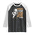 James Baldwin Raglan Shirt Ignorance Allied With Power Is The Most Ferocious Enemy Justice Can Have TS09 Black White Print Your Wear