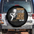 James Baldwin Spare Tire Cover Ignorance Allied With Power Is The Most Ferocious Enemy Justice Can Have TS09 No hole Black Print Your Wear