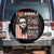 James Baldwin Spare Tire Cover I Love America More Than Any Country In The World TS09 No hole Black Print Your Wear
