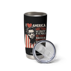 James Baldwin Tumbler Cup I Love America More Than Any Country In The World TS09 Print Your Wear