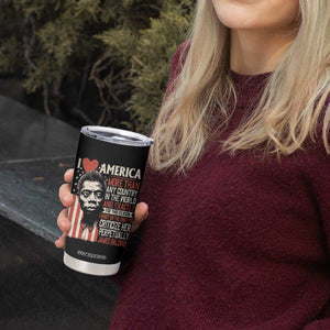 James Baldwin Tumbler Cup I Love America More Than Any Country In The World TS09 Print Your Wear