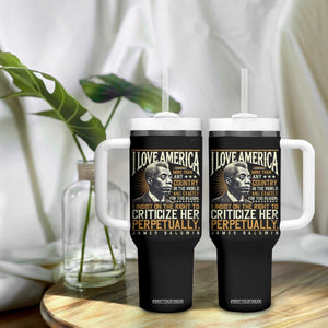 James Baldwin Tumbler With Handle I Love America More Than Any Country In The World Black History TS09 Print Your Wear