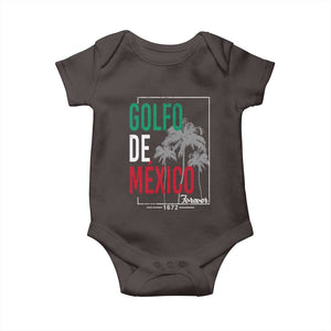 Golfo De Mexico Forever Baby Onesie Mexican Gulf Culture Heritage 1672 TS09 Dark Chocolate Print Your Wear
