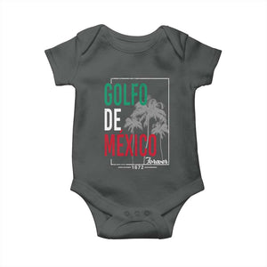 Golfo De Mexico Forever Baby Onesie Mexican Gulf Culture Heritage 1672 TS09 Dark Heather Print Your Wear