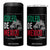 Golfo De Mexico Forever 4 in 1 Can Cooler Tumbler Mexican Gulf Culture Heritage 1672 TS09 One Size: 16 oz Black Print Your Wear