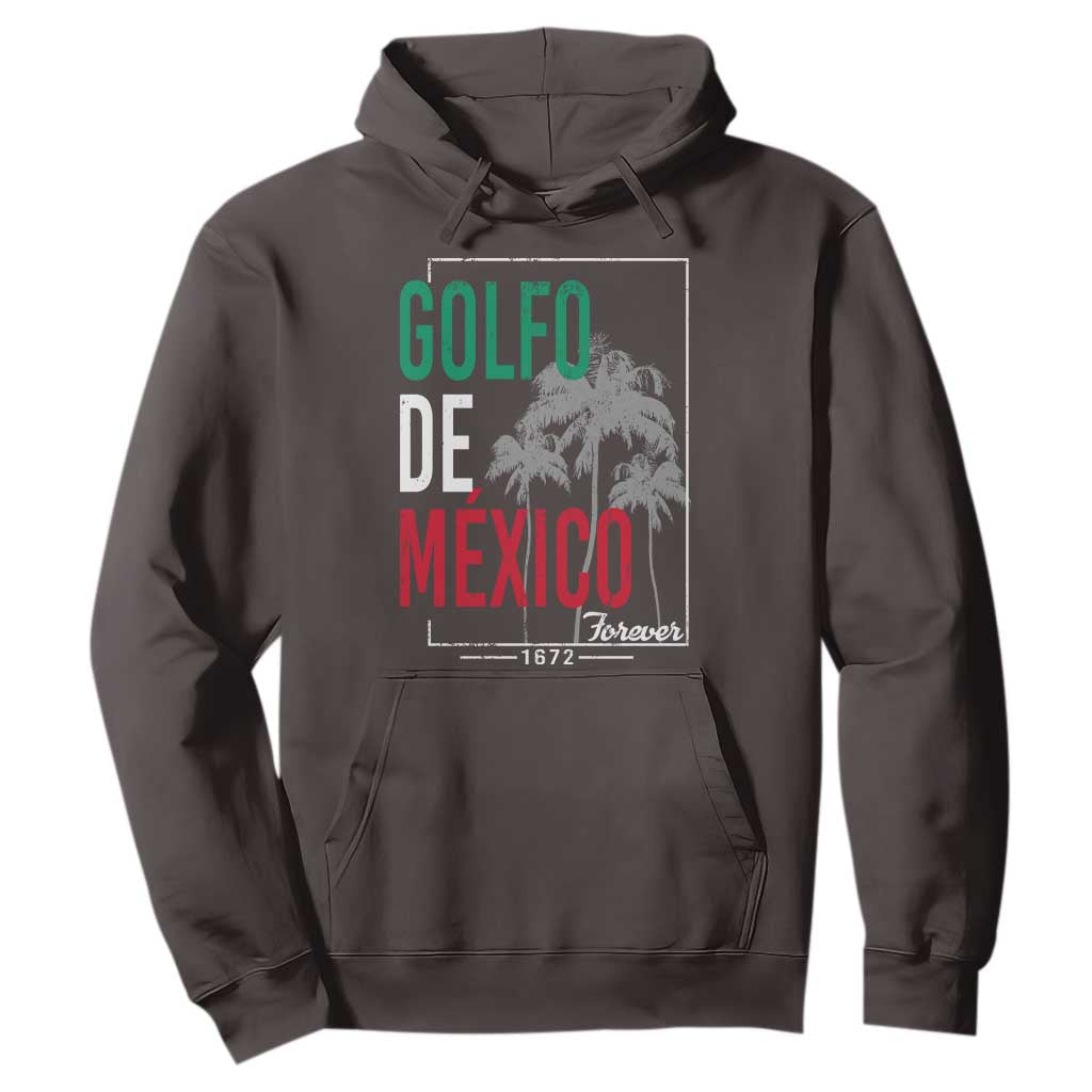 Golfo De Mexico Forever Hoodie Mexican Gulf Culture Heritage 1672 TS09 Dark Chocolate Print Your Wear