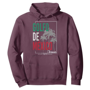 Golfo De Mexico Forever Hoodie Mexican Gulf Culture Heritage 1672 TS09 Maroon Print Your Wear