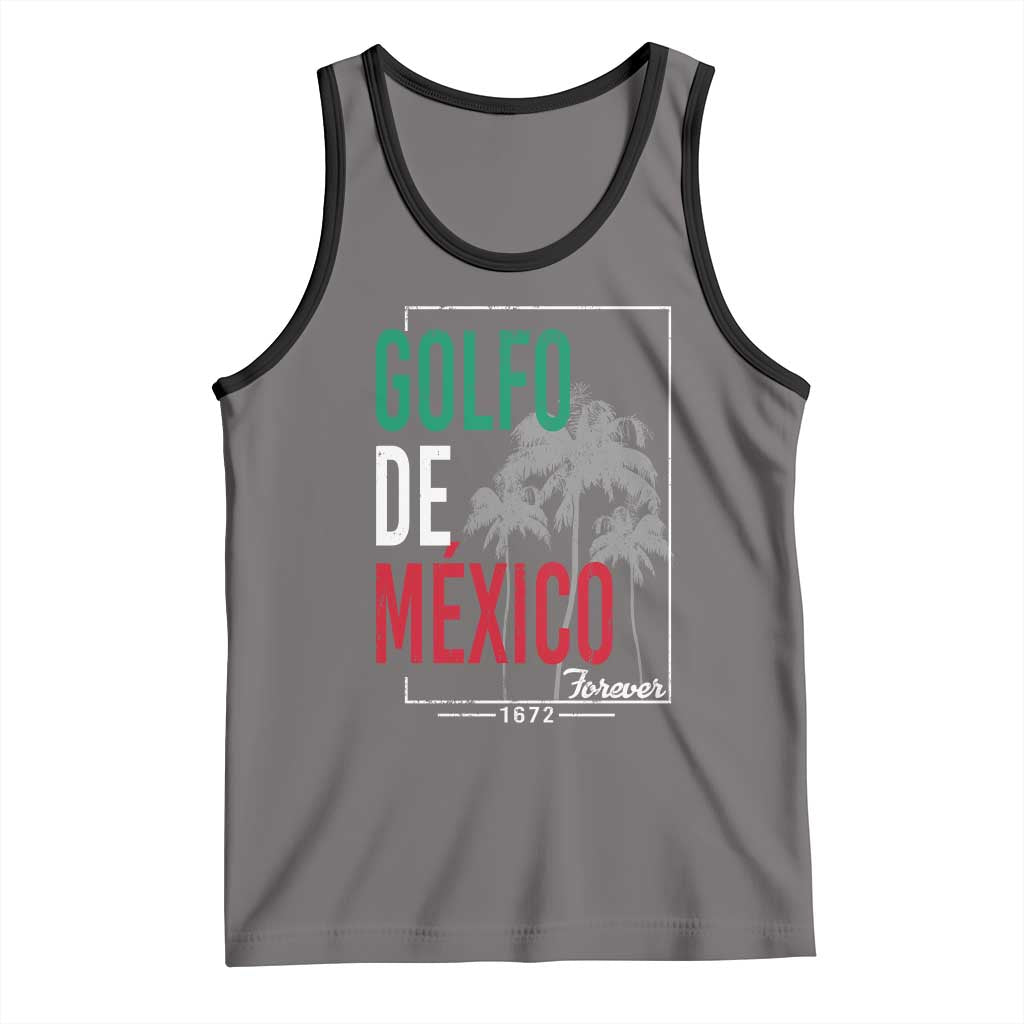 Golfo De Mexico Forever Tank Top Mexican Gulf Culture Heritage 1672 TS09 Deep Heather Black Print Your Wear