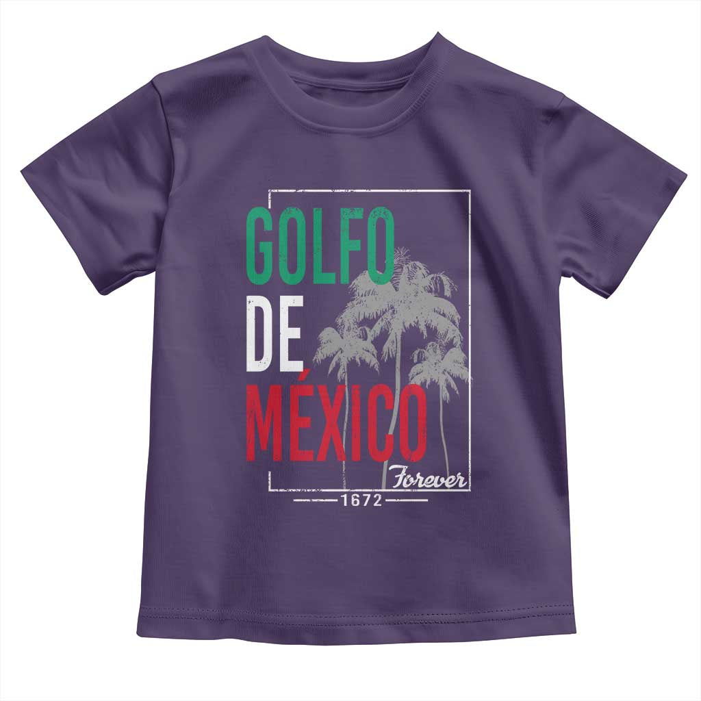 Golfo De Mexico Forever Toddler T Shirt Mexican Gulf Culture Heritage 1672 TS09 Purple Print Your Wear