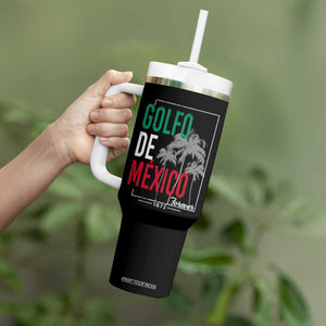 Golfo De Mexico Forever Tumbler With Handle Mexican Gulf Culture Heritage 1672 TS09 Print Your Wear