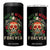 Golfo De Mexico Forever 4 in 1 Can Cooler Tumbler Sea Turtle Mexican Sugar Skull TS09 One Size: 16 oz Black Print Your Wear