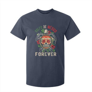 Golfo De Mexico Forever T Shirt For Kid Sea Turtle Mexican Sugar Skull TS09 Navy Print Your Wear