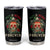 Golfo De Mexico Forever Tumbler Cup Sea Turtle Mexican Sugar Skull TS09 Black Print Your Wear