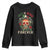 Golfo De Mexico Forever Youth Sweatshirt Sea Turtle Mexican Sugar Skull TS09 Black Print Your Wear