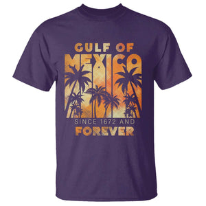 Gulf Of Mexico T Shirt Since 1672 And Forever TS09 Purple Print Your Wear