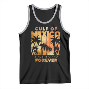 Gulf Of Mexico Tank Top Since 1672 And Forever TS09 Black Athletic Heather Print Your Wear