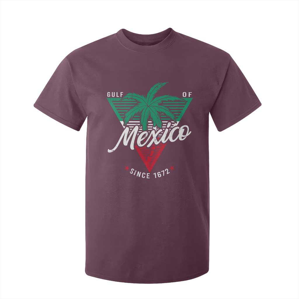 Gulf Of Mexico Since 1672 T Shirt For Kid TS09 Maroon Print Your Wear