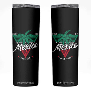 Gulf Of Mexico Since 1672 Skinny Tumbler TS09 Black Print Your Wear