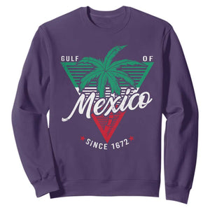 Gulf Of Mexico Since 1672 Sweatshirt TS09 Purple Print Your Wear