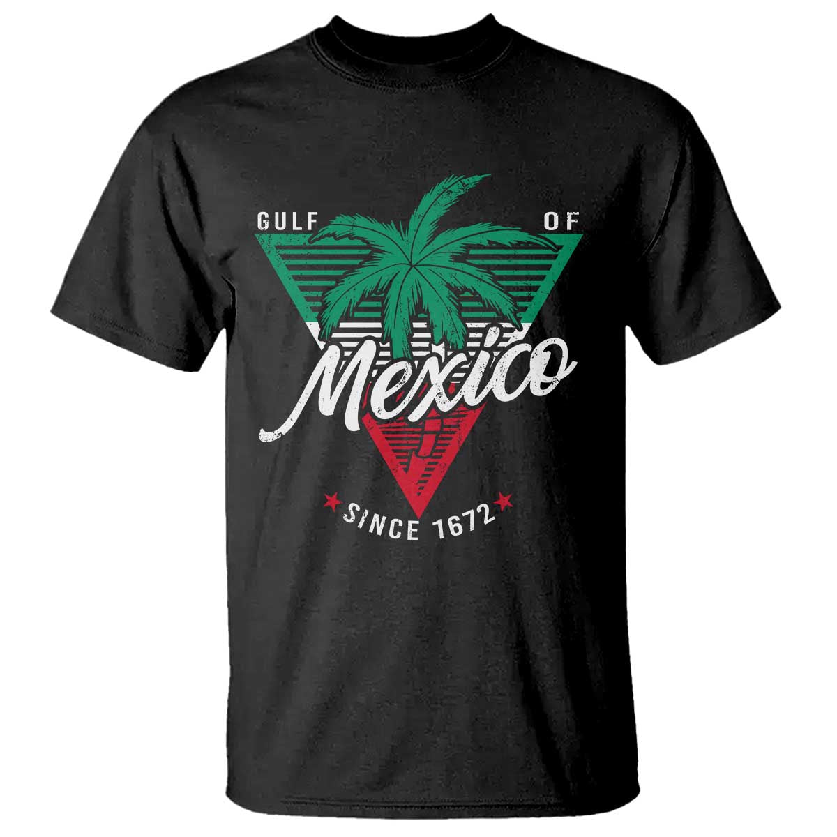 Gulf Of Mexico Since 1672 T Shirt TS09 Black Print Your Wear