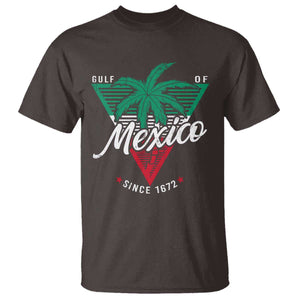 Gulf Of Mexico Since 1672 T Shirt TS09 Dark Chocolate Print Your Wear