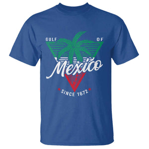 Gulf Of Mexico Since 1672 T Shirt TS09 Royal Blue Print Your Wear