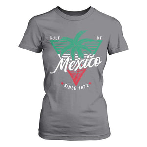 Gulf Of Mexico Since 1672 T Shirt For Women TS09 Charcoal Print Your Wear