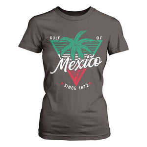 Gulf Of Mexico Since 1672 T Shirt For Women TS09 Dark Chocolate Print Your Wear