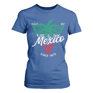 Gulf Of Mexico Since 1672 T Shirt For Women TS09 Royal Blue Print Your Wear