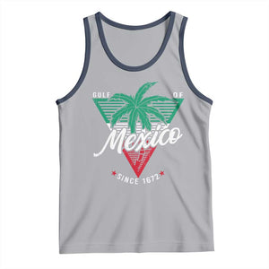 Gulf Of Mexico Since 1672 Tank Top TS09 Athletic Heather Navy Print Your Wear