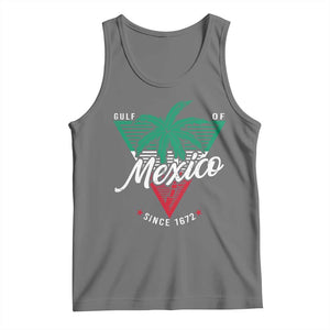 Gulf Of Mexico Since 1672 Tank Top TS09 Black Heather Print Your Wear