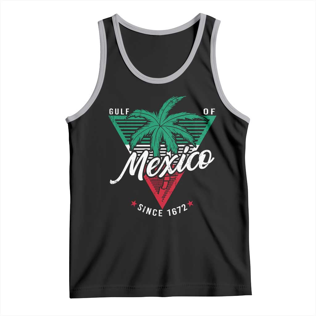 Gulf Of Mexico Since 1672 Tank Top TS09 Black Athletic Heather Print Your Wear