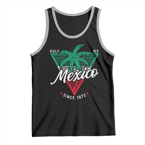 Gulf Of Mexico Since 1672 Tank Top TS09 Black Athletic Heather Print Your Wear