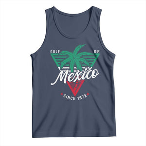 Gulf Of Mexico Since 1672 Tank Top TS09 Navy Print Your Wear
