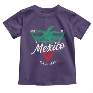 Gulf Of Mexico Since 1672 Toddler T Shirt TS09 Purple Print Your Wear