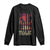 Gulf Of USA Est 2025 Long Sleeve Shirt Sunset American Flag Gulf Mexico TS09 Black Print Your Wear