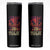 Gulf Of USA Est 2025 Skinny Tumbler Sunset American Flag Gulf Mexico TS09 Black Print Your Wear