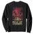 Gulf Of USA Est 2025 Sweatshirt Sunset American Flag Gulf Mexico TS09 Black Print Your Wear