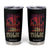 Gulf Of USA Est 2025 Tumbler Cup Sunset American Flag Gulf Mexico TS09 Black Print Your Wear