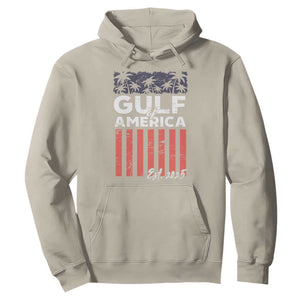 Gulf Of USA Hoodie Est 2025 American Flag Gulf Mexico TS09 Sand Print Your Wear