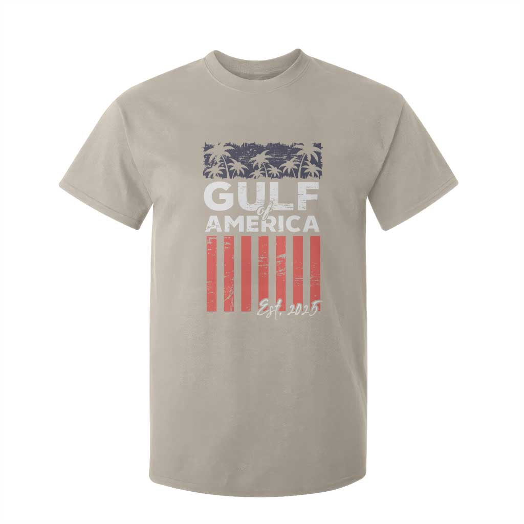 Gulf Of USA T Shirt For Kid Est 2025 American Flag Gulf Mexico TS09 Sand Print Your Wear