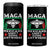 Mexicans Arent Going Anywhere 4 in 1 Can Cooler Tumbler TS09 One Size: 16 oz Black Print Your Wear