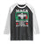 Mexicans Arent Going Anywhere Raglan Shirt TS09 Black White Print Your Wear