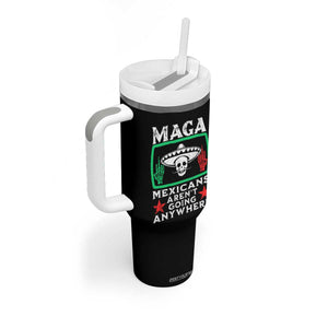Mexicans Arent Going Anywhere Tumbler With Handle TS09 Print Your Wear